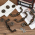 4 Sets 5.91" SUPERFINDINGS Vintage Bail Pull Handles Hole Spacing Center Antique Bronze Drawer Handles Alloy Drop Pulls