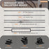 Stair Balusters Iron Baluster Shoes with Screw for 1/2" Square Balusters, Satin Black, 12 Pcs, Copper Wrought Iron