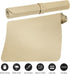 Boutilon Leather Desk Pad Protector, Non-Slip Mouse Pad, Waterproof Leather Desk Blotter for Office and Home (M-Golden,