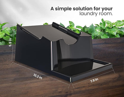 Skywin TidyFriend Liquid Laundry Detergent Holder Stand with Drip Tray & Rubber Feet, Stand for Laundry Room