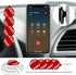 8 Pack 4 Pack Sticky Adhesive Compatible with Socket Mount Base, PKYAA Double-Sided Replacement Tape for Car Magnetic