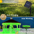 Taoushuleng 2 Pack 200 40Ft 8 Solar Green String Lights Outdoor, Total LED Each with Lighting Modes for Yard