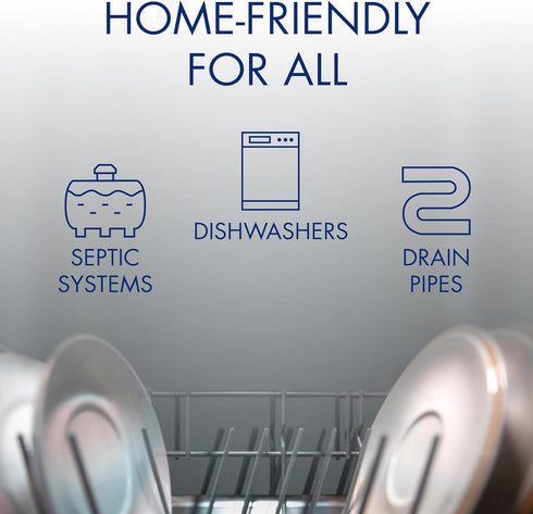 Glisten Dishwasher Cleaner, 12 Ounce Bottle, 3-Pack, Removes Limescale, Rust, Buildup, and Grease, Lemon Scent