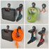 Hooks,4PCS Hook,20lbs MUTUACTOR Updated Strong Magnetic Scratch-Resistant Heavy Duty Garage Magnet Powerful Storage