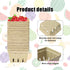 60 Pack (60 Pack) Natural Pulp Fiber Berry BasketSmall Molded Produce Vented Basket Kitchen Supplies for Strawberry