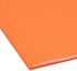 Smead File Folder, Legal Size, Orange, Reinforced Straight-Cut Tab, 100 per Box (17510)
