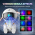 FSSQBFLC Astronaut Galaxy Projector, Star Projector Galaxy Light, Night Light for Kids, Nebula Ceiling LED Lamp, Room