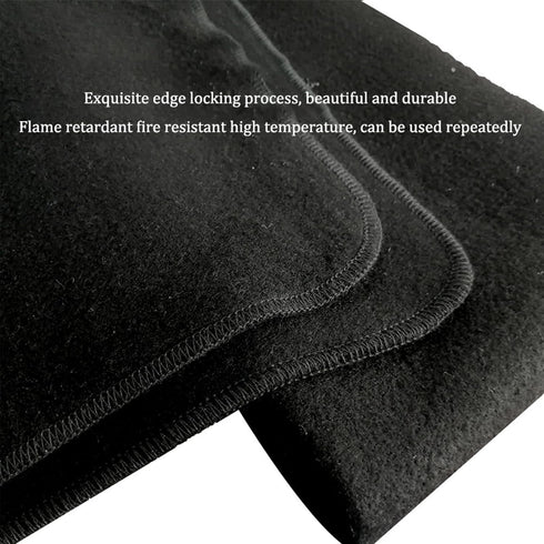60 * 80cm Flame Retardant Mat, Anti Fire Pad for Welding, BBQ Stove Grill Heat Insulation Protective Pad