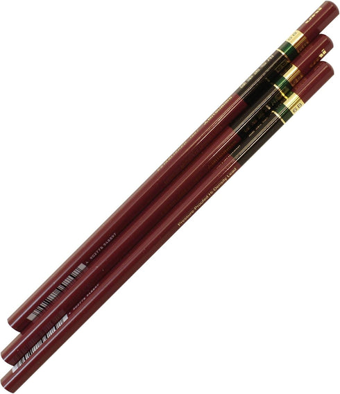 Uni Penmanship Writing Wooden Pencil - Triangular Body - 6B - Pack of 3