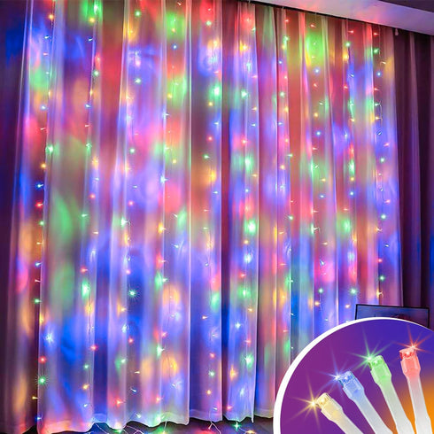 210 4-Color 8 Year(70FT) LED Outdoor Easter String Lights, Seasonal Fairy Lights with Modes, Waterproof Indoor Outside