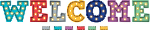 Teacher Created Resources Marquee Welcome Bulletin Board Display for Classroom or Office