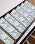 BOHOOSKYLAR 4 8"x30" Navy Lobster Stair Treads Ocean Starfish Shell Coral Marine Life Indoor Non Slip Peel and Stick