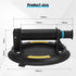 8" Glass Suction Cups, 2 Pack Heavy Duty Suction Cups for Lifting Large Glass, Marble, Tile, 350 lbs Capacity