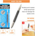 1/16 Dual Head Nail Setter and 3/16 Center Punch, 3500 PSI Striking Force Counter Punch Spring Nail Set