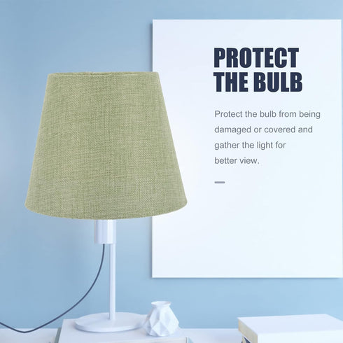 1pc E14 NUOBESTY Drum Lamp Shades Lampshade for Table Lamps Floor Lampshades Replacement Light Cover for Home