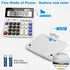 Desk Calculator, 12 Digit Extra Large 4.3-Inch LCD Display, Two Way Power, Big Buttons for Office Use