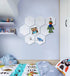 Felt Hexagon Bulletin Board, Pack of 8 Notice Boards with 20 Push Pins, Felt Wall Tiles for Photos Memos