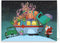 Camper and Santa Christmas Card - Stonehouse Collection, 18 Christmas Cards & 19 Envelopes, USA Made