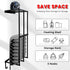 gamtrik 3 Camping Chairs Storage for Garage - Metal Camping Chair Wall Holder for Garage Organization, Camping Chair