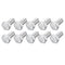 Hex Bolts (M8-1.25x20mm) 20Pcs, 304 Stainless Steel Fully Threaded Hex Head Screws for Furniture Repair
