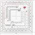 CYA Square Military Coordinate Scale Protractor for Land Navigation