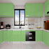 WADILE Peel and Stick Wallpaper, Shiny Solid Color Waterproof Contact Paper, Glossy Removable for Cabinets