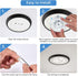 3.93 Inch 120V 18W 2000LM 3 Dimmable, Pomya LED Retrofit Light Kit for Ceiling Flush Light, AC Color Temperature