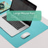 YSAGi Desk Mat, Large Waterproof Mouse Pad for Desk, Leather Desk Pad for Keyboard and Mouse, Dual-Sided Mat (35.4" x