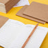 EUSOAR Mini Notebook, A6, 24 Pack, 3.9"x 5.5", 60 Pages, Soft Cover Lined Kraft Notebooks for Travel Journal Sketchbook