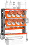 EVERHANGER Spray Can Holder, Lube Can Wall Mount Storage Rack Heavy Duty