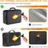 DocSafe 5200°F Document Organizer with Lock, Fireproof & Waterproof Box, 8 Layers for Important Documents