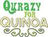 CafePress Quinoa Greeting Cards - Folded Design