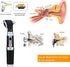 Jeebel Camp 3.0V Bulb, 3X 4 Otoscope Kit,Professional Diagnostic Ear Care Tool with LED Magnification, Speculum Tips