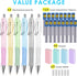 Tomorotec Mechanical Pencils Set 6PCS Pack School Office Supplies with Erasers Lead Cap Eraser Refills, 0.5 mm HB Lead Pencil for Writing Sketching Drawing Drafting Back to School by Tomorotec