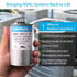 YukiHalu 50+5 uF 50/5 MFD 370 or 440 VAC CBB65 Dual Run Capacitor for Air Conditioner, Motor Run, Heat Pump