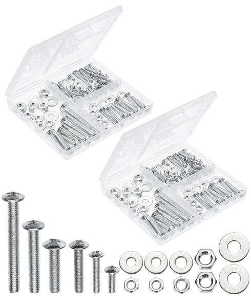 Mr. Pen Bolts, Nuts, and Washer Assortment Kit, 226 pcs, Assorted Nuts and Bolts for DIY Projects
