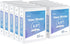 SUNEE 3 Ring Binder, 1.5 Inch, 10 Pack, Clear View PVC-Free Binder for School or Office Supplies, White