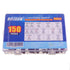 BOJACK 15 Values 150 Pcs Metallized Polypropylene Film DC Capacitor, 400V/0.01uF ~ 0.56uF, 630V/0.001uF ~ 0.068uF