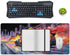 Large Mouse Pad Gaming Cool Japanese Anime R32 Tokyo Drift JDM Car Desk Mat, Extended Keyboard Pad, 35.4 x 15.7 Inch