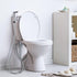 Brushed Nickel Handheld Bidet Sprayer, Muslim Shower Bidet Attachment, Cloth Diaper Toilet Sprayer, Jet Spray