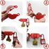 Gate Valve Lockout and Safety Padlock, 1 Set, Hose Bib Lock for Outdoor Faucet Knob, 1 to 2-1/2 in Dia Valve Handles,