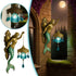 Generic 8Inch (1) Mermaid Wall Lamp, Vintage Wall Sconce, Ocean-Themed Bronze Fixture, Vintage Style Bedroom Hotel