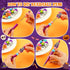 Halloween Beadable Pens, Plastic Bead Pens with 12 Pcs Silicone Beads, Pumpkin Bat Skull for Halloween Gifts
