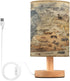Vintage African Animal Bedside Table Lamp for Bedroom Living Room Nightstand LED