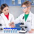 5ml Lab Plastic Frozen Test Tubes, 200PCS Self-Standing Cryo Vial with Screw Caps for Long Term Freezing