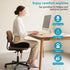 Comphekept Seat Cushions for Office Chairs & Hip Pain Relief, Extra-Dense Coccyx Cushion with Sciatica Support