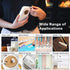 Label Maker Tape - D30 Transparent Clear Label, Waterproof Thermal Printer Tape, 3 Rolls
