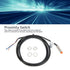Fafeicy Proximity Switch DC1224V, 3Wire PNP NO Inductive Sensors, 2mm Detecting Distance, 5-8mm Sensing Range,