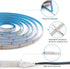 9.8ft 90 Dimmable, LED Strip Lights Battery Operated, LED Strip Lights with Remote Timer Waterproof Flexible Lights