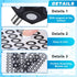 6 Set 2 100 6.0 mm 3D 3D Kingdder Pcs Multi-Angle Marker Sheet Point Scanner Markers Dot Stickers Scanning Spray